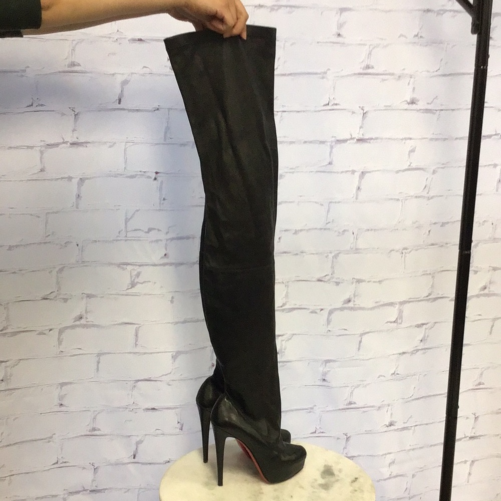 Christian Louboutin thigh high boots